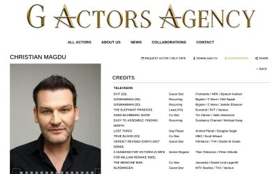 G Actors Agency signs Christian Magdu